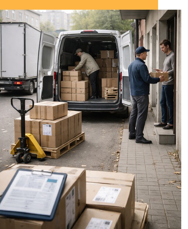 Доставка грузов от двери до двери с таможней от 46742 руб.