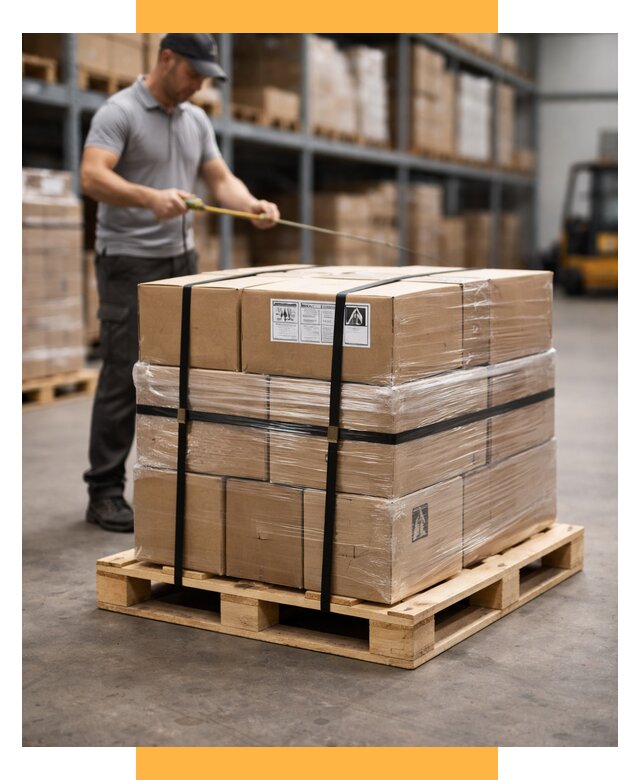 Упаковка и паллетирование грузов от 3635 р. | СетСервис-Бск