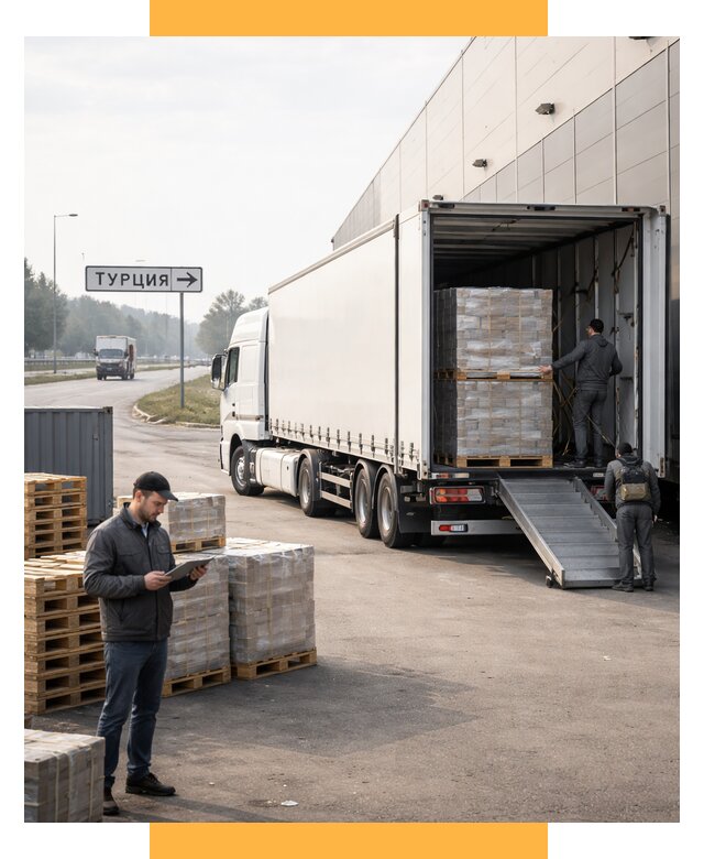 Автоперевозки и доставка фурой из Турции от 124644 р. | СетСервис-Бск