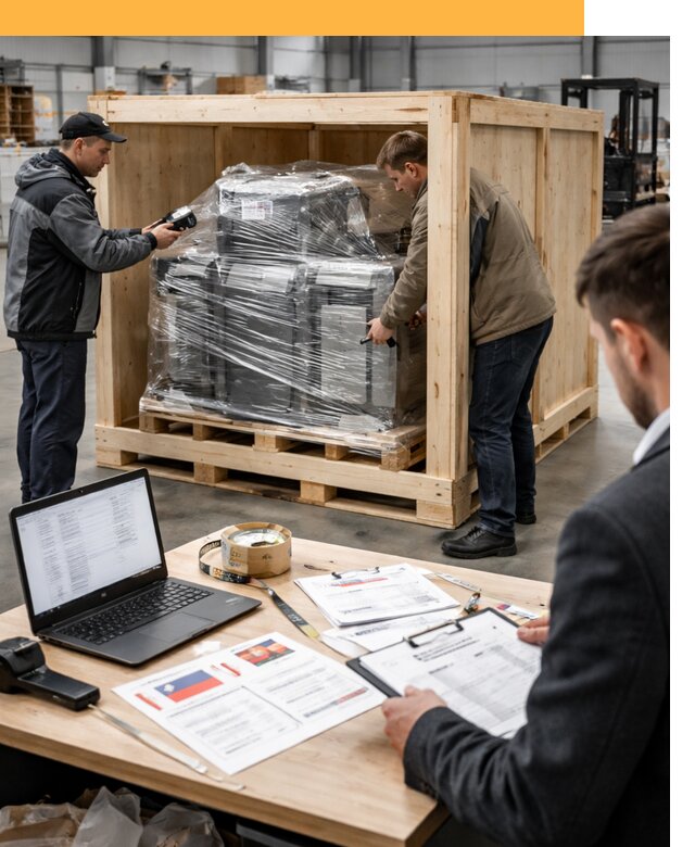 Доставка промышленного оборудования из США от 67516 руб