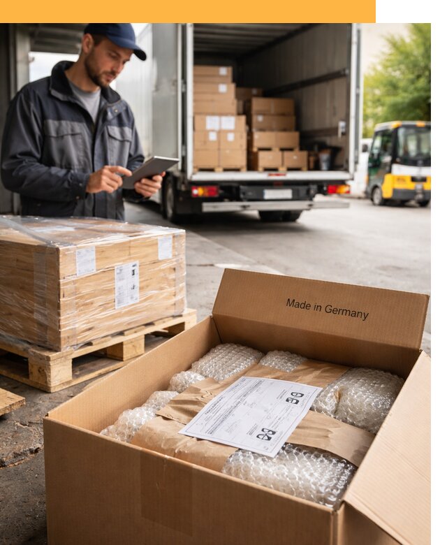 Доставка грузов из Германии от 46742 руб с таможенным оформлением