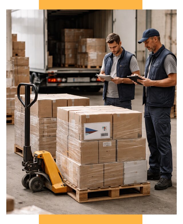 Доставка грузов из Чехии в Россию от 36355 р. | СетСервис-Бск