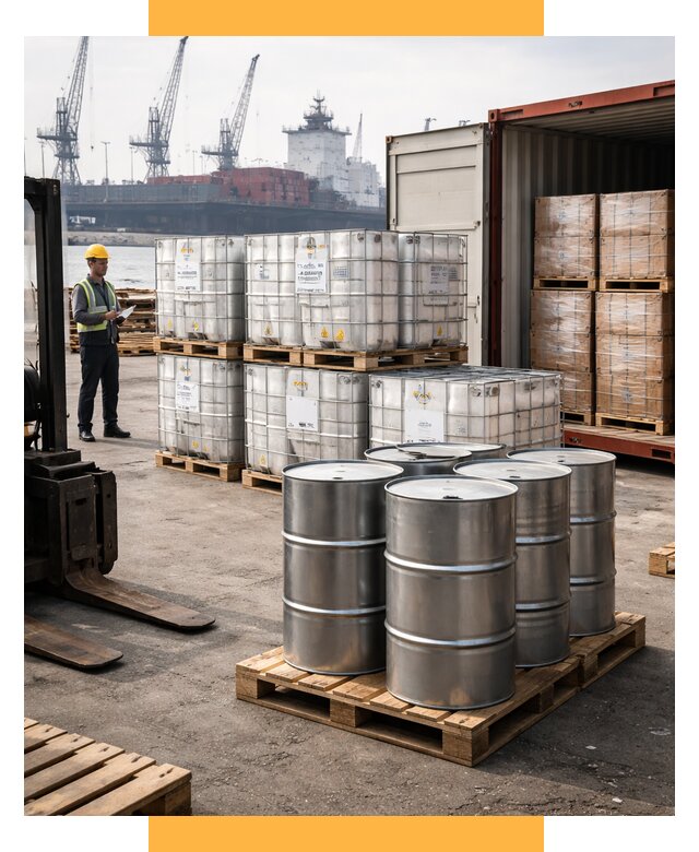 Доставка химического сырья из Индии от 259675 р. | СетСервис-Бск