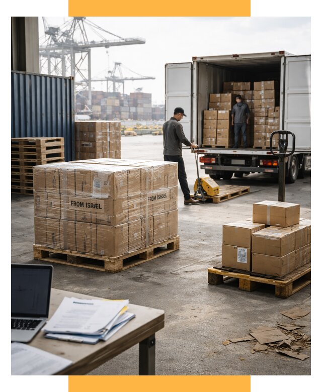 Доставка грузов из Израиля от 15581 р., логистика от СетСервис-Бск