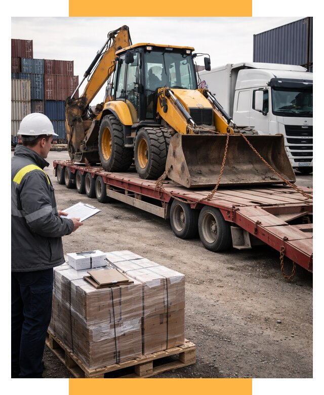 Международная перевозка спецтехники от 46742 р., СетСервис-Бск