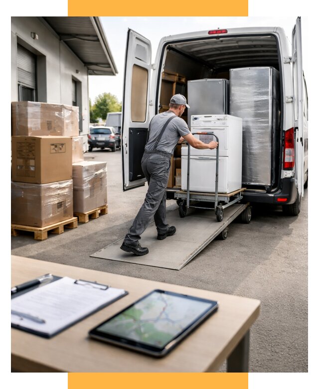 Перевозка бытовой техники от 6752 р. - логистика СетСервис-Бск