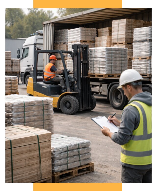 Перевозка строительных материалов от 5713 р. | СетСервис-Бск