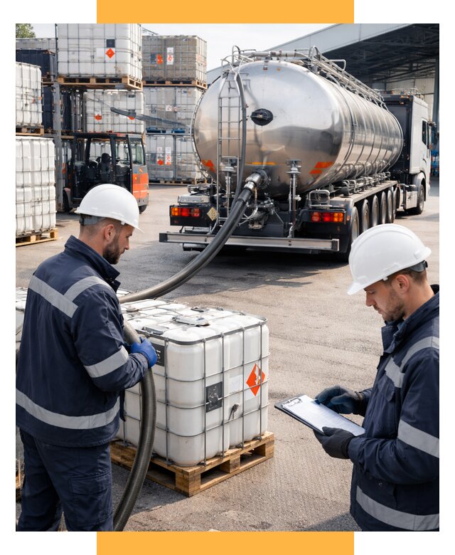 Перевозка химического сырья от 8829 р. Логистика СетСервис-Бск