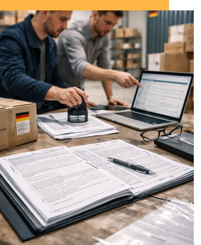 Таможенное оформление грузов из Германии от 9348 руб.