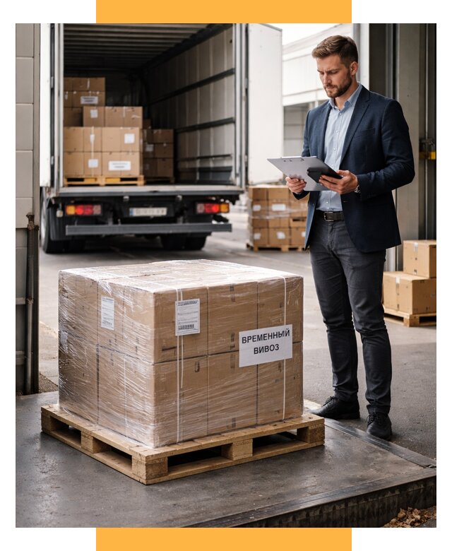 Временный вывоз товаров под ключ от 8310 р. | СетСервис-Бск