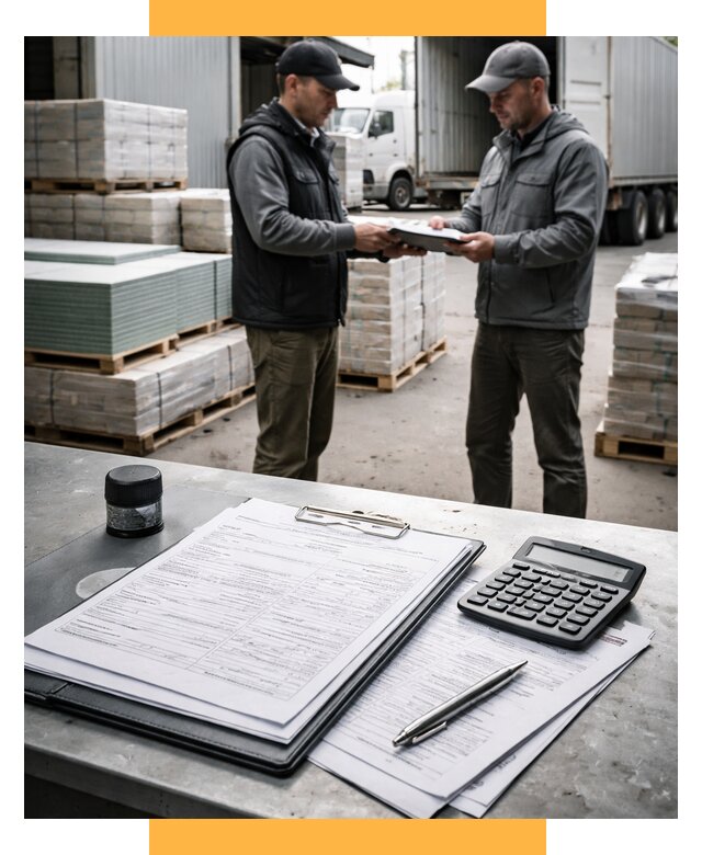 Таможенное оформление стройматериалов от 8829 р. | СетСервис-Бск